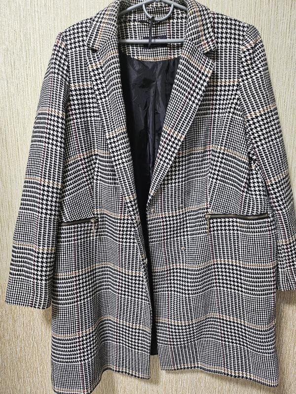 Femme Manteau Gris 52-54