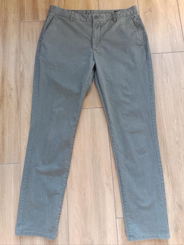 Uomo Bonobos Pantaloni Khaki Cotone 34
