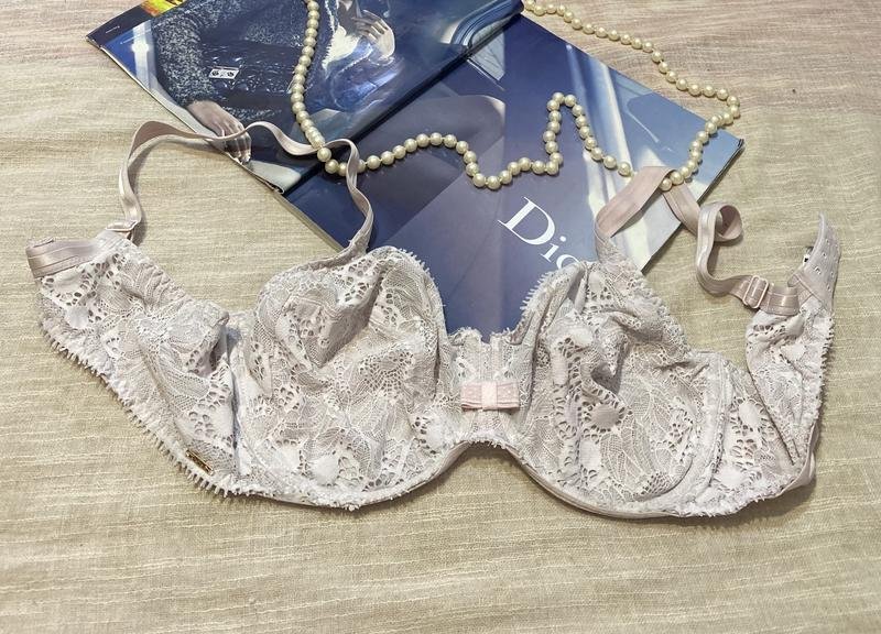 Women Chantelle Bra Purple Lace 80D