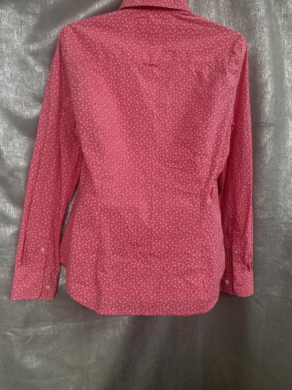 Damen Gant Hemd Rosa Baumwolle M