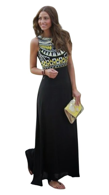 Femme Missguided Robe Noir Chiffon M