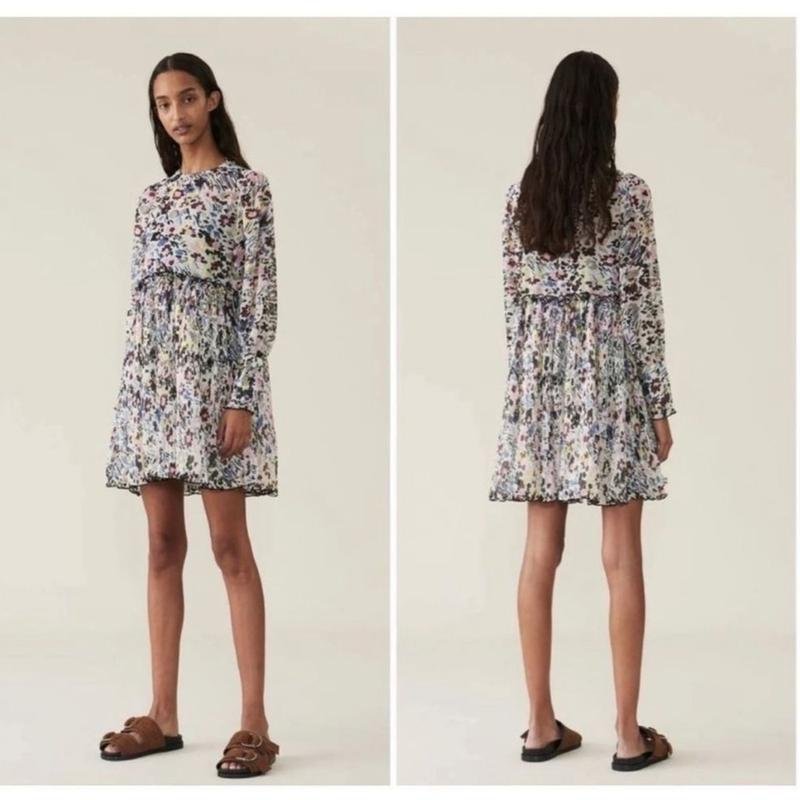 Women Ganni Dress White 38