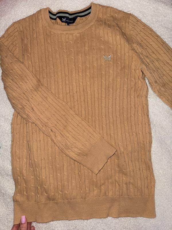 Donna Crew Clothing Company Maglione Senape S