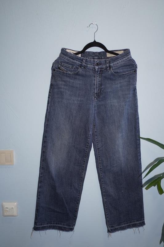 Женские Diesel Джинсы Тёмно-синий Хлопок S