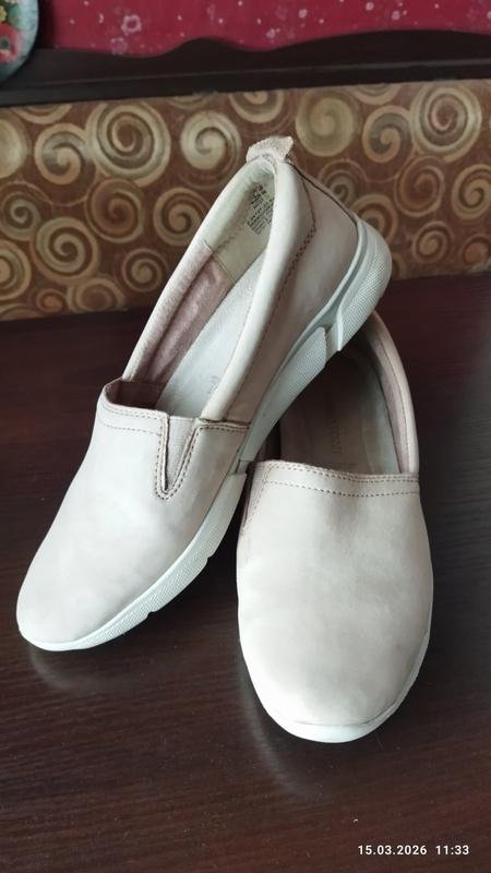 Women Marco Tozzi Loafers Beige Leather 39