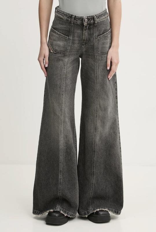 Женские Diesel Джинсы Серый S