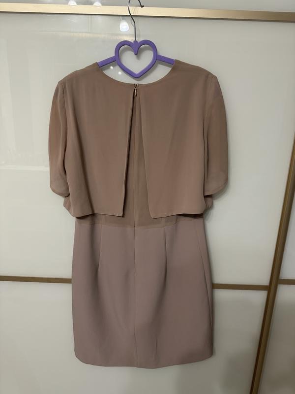 Donna Abito Beige Poliestere XS