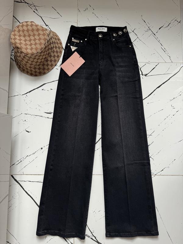 Femme Miu Miu Jeans Noir 27