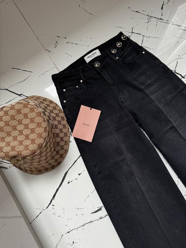 Femme Miu Miu Jeans Noir 27