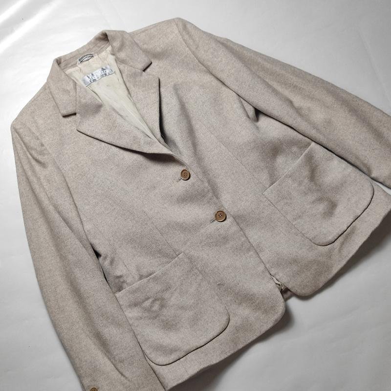 Donna Max Mara Blazer Beige Angora L