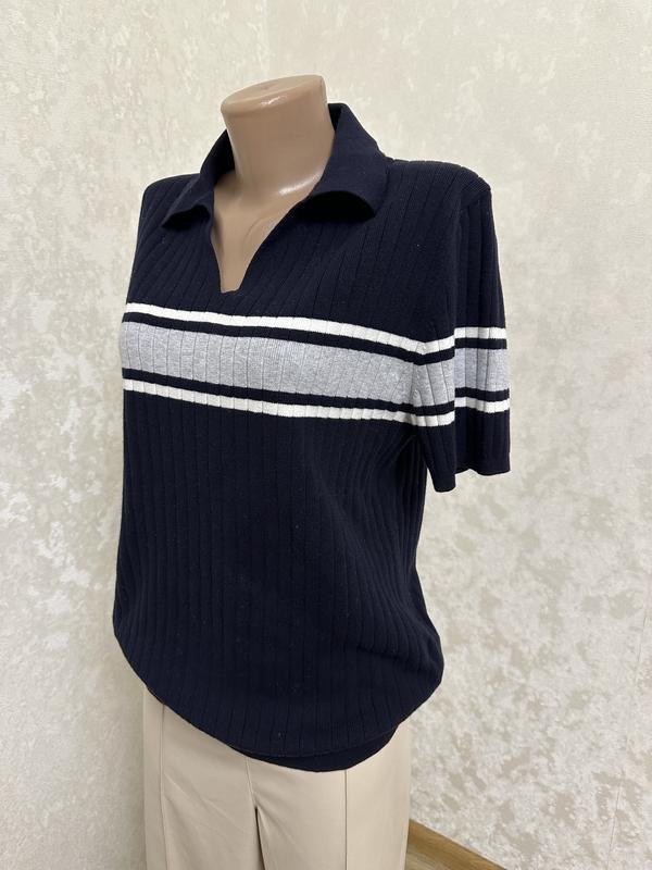 Donna Reiss Maglione Blu Navy Cotone M