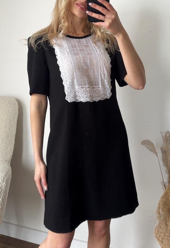 Женское Sandro Paris Платье Чёрный 36