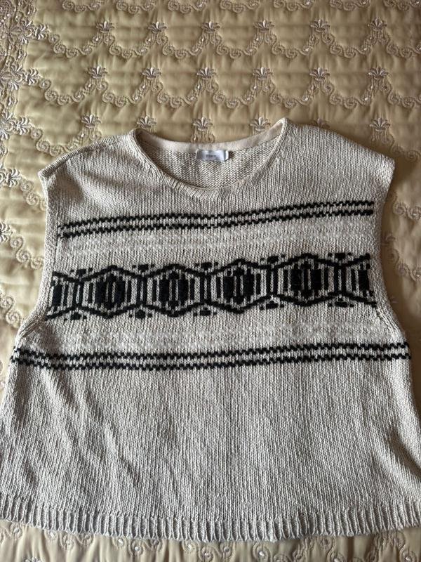 Damen Closed Weste Beige M