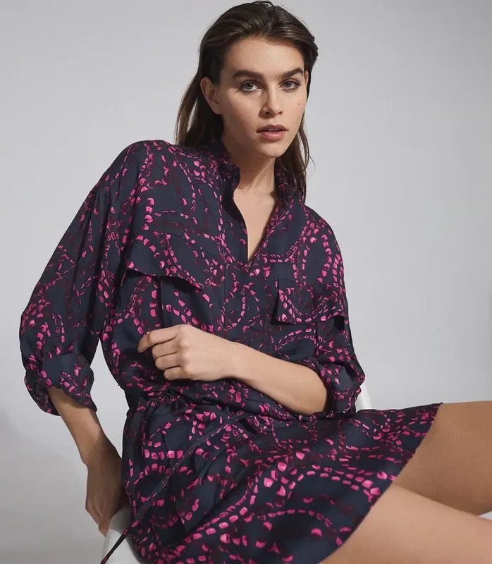 Donna Reiss Abito Rosa M