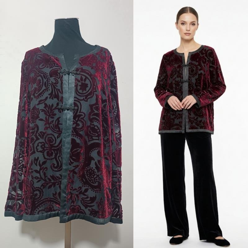 Femme Laura Ashley Veste Noire Viscose 50