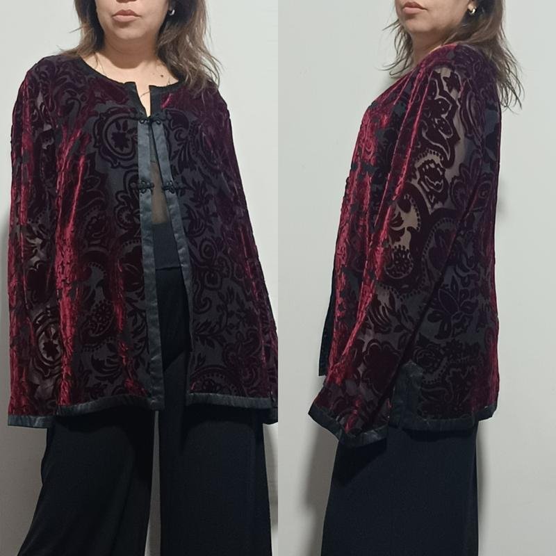 Femme Laura Ashley Veste Noire Viscose 50