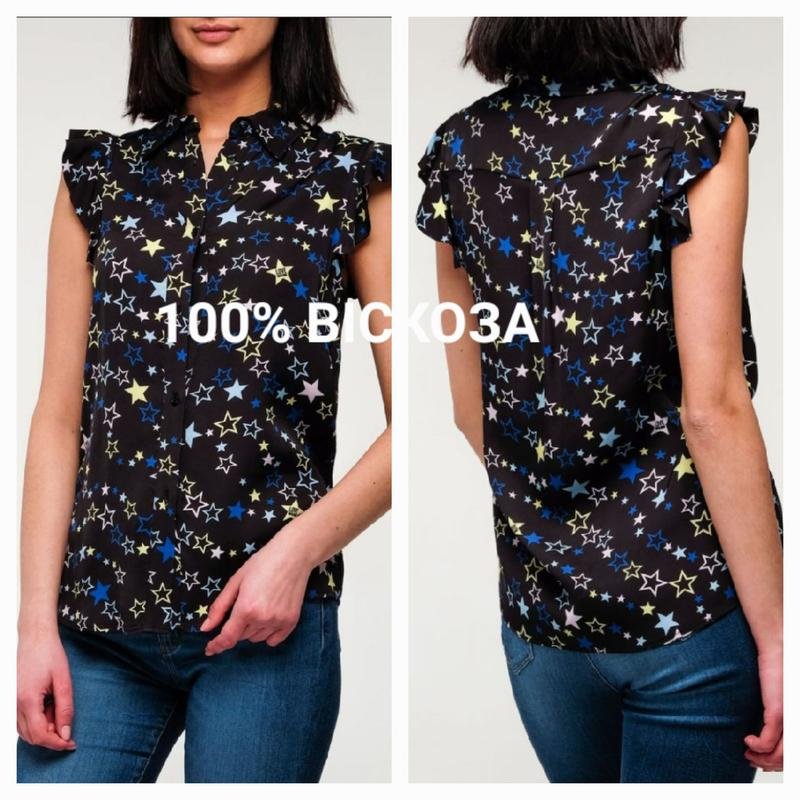 Damen Love Moschino Bluse Schwarz Viskose M