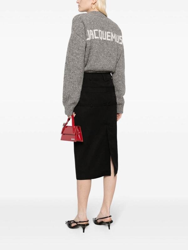 Damen Jacquemus Pullover Grau 38