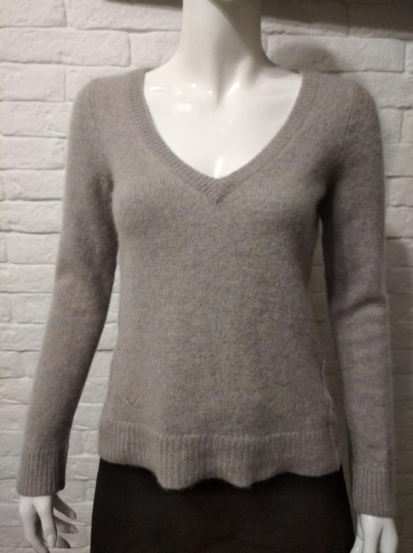 Женский Zadig & Voltaire Джемпер Бежевый Кашемир S