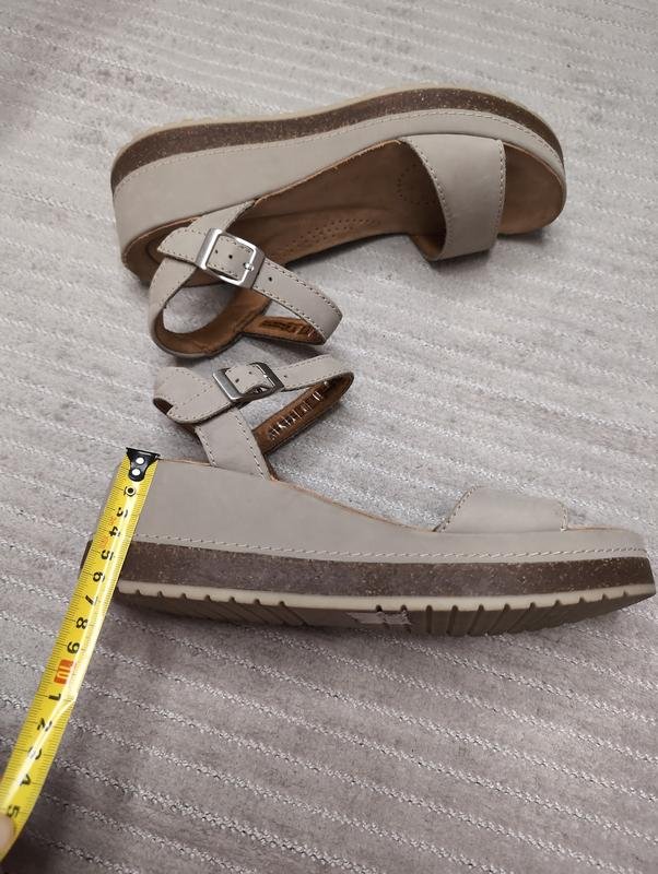 Women Clarks Heels Grey Nubuck 41