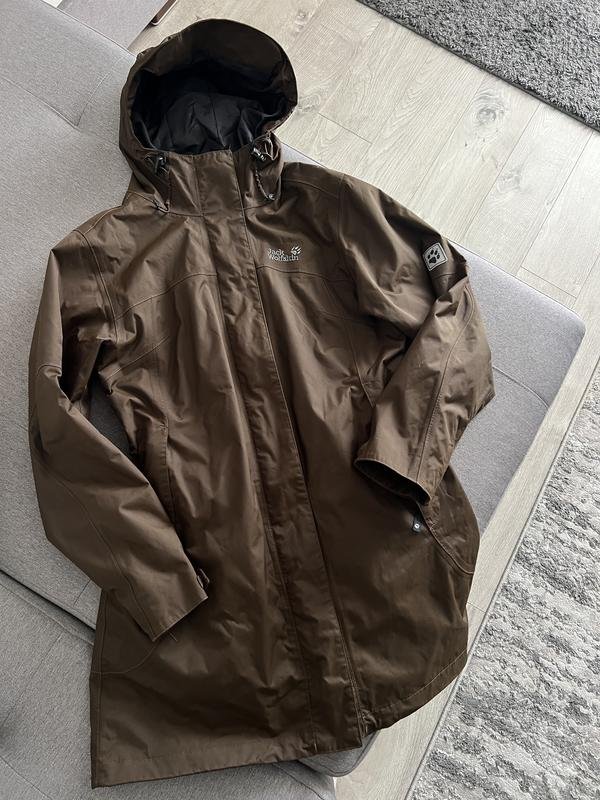 Femme Jack Wolfskin Parka Marron M