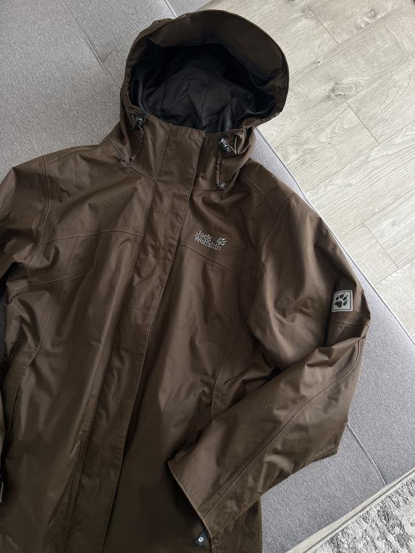 Femme Jack Wolfskin Parka Marron M