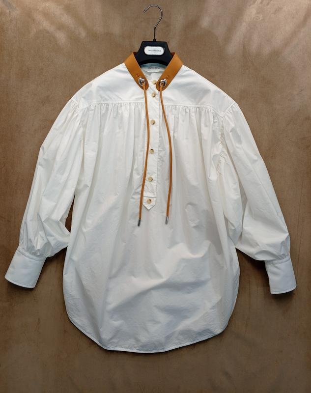 Donna Max Mara Camicia Bianca Cotone M