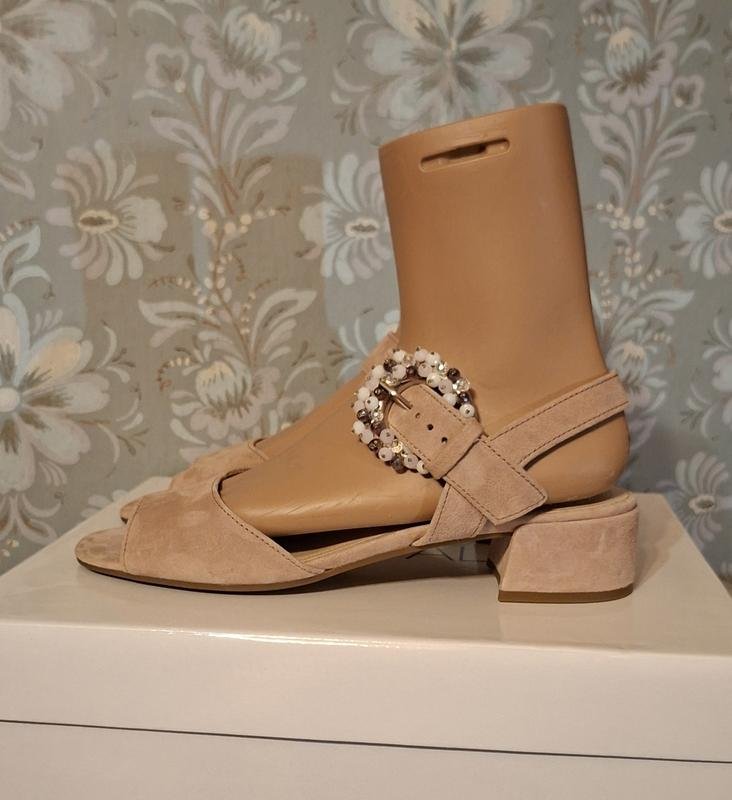 Женские Gabor Босоножки Бежевые Замша 40