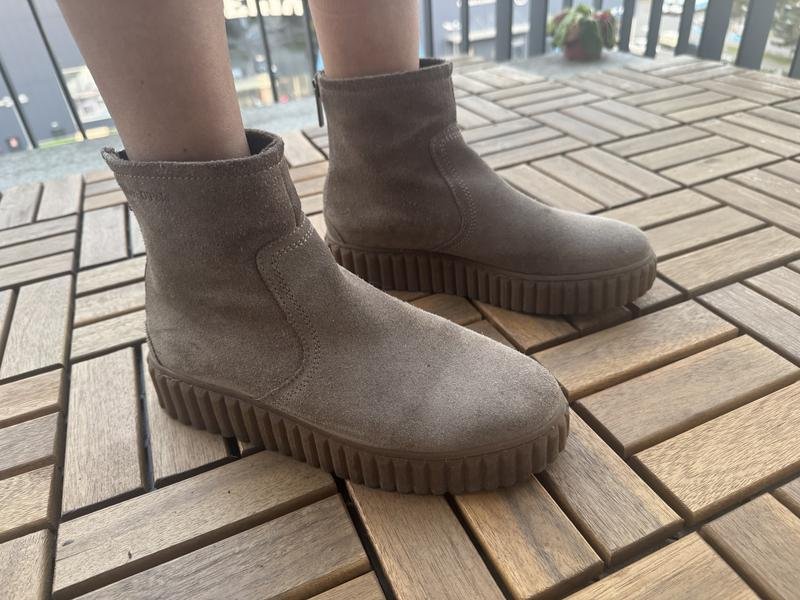 Женские Marc O'Polo Ботинки Бежевый Замша 39