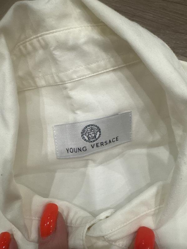 Женская Versace Рубашка Белая S