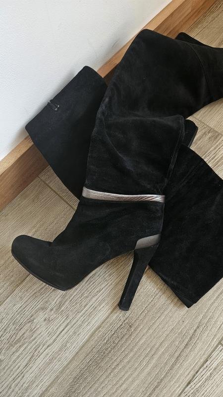 Femme Fendi Bottes Gris Suède 39