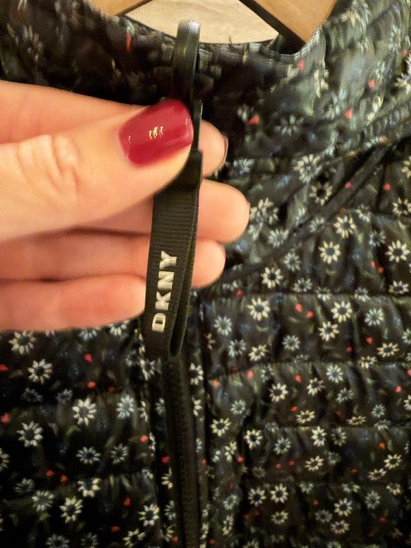 Damen DKNY Jacke Marineblau S