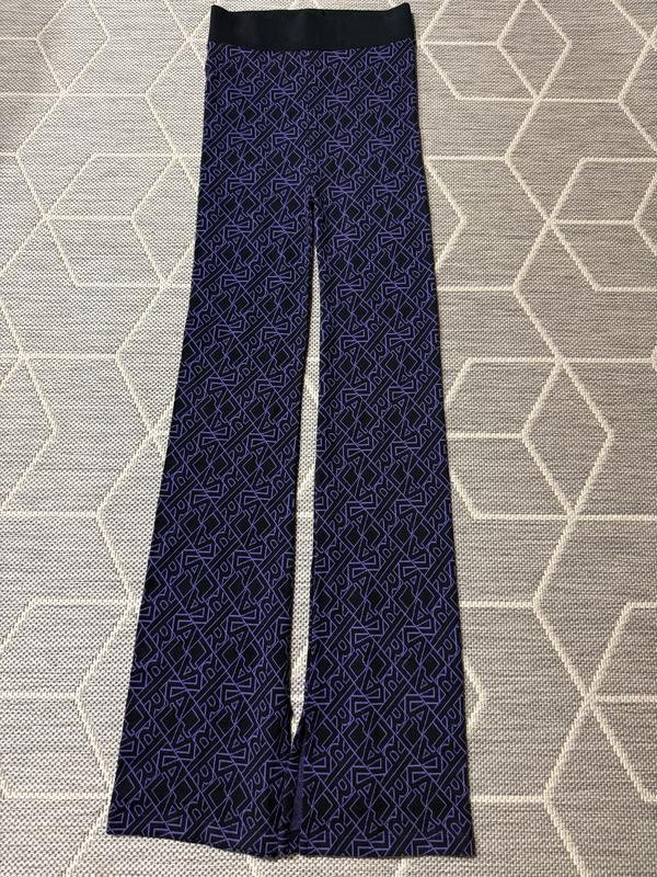 Женские Karl Lagerfeld Брюки Чёрный Хлопок S