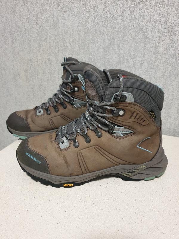 Femme Mammut Bottes Kaki Nubuck 5.5