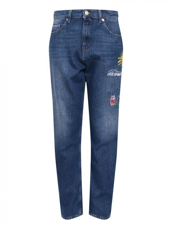 Damen Love Moschino Jeans Marineblau 28