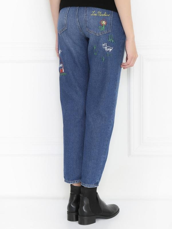 Damen Love Moschino Jeans Marineblau 28