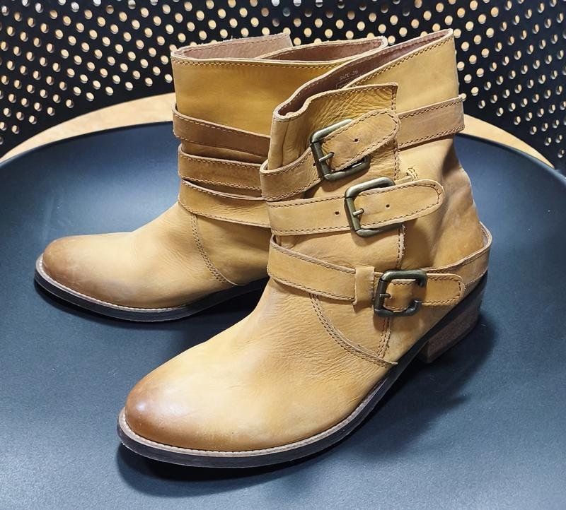 Женские Kurt Geiger Ботинки Коричневые Кожа 39