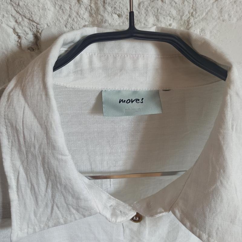 Женская Minimum Рубашка Белая Вискоза 36