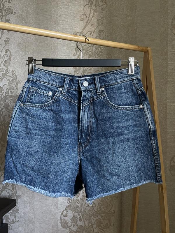 Женские Pepe Jeans Шорты Тёмно-синий Хлопок S