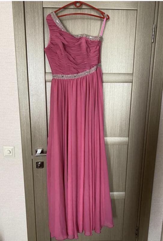 Damen Abendkleid Rosa M
