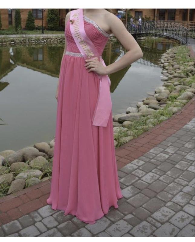Damen Abendkleid Rosa M