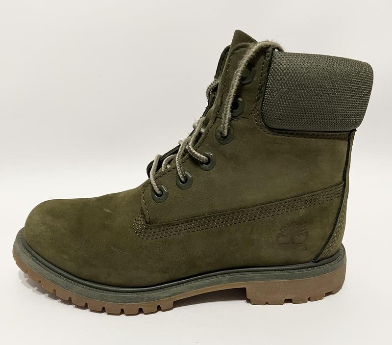 Femme Timberland Bottes Olive Nubuck 37