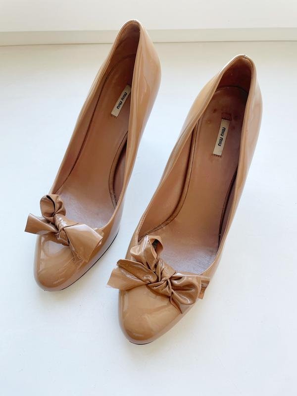 Femme Miu Miu Talons Marron 37