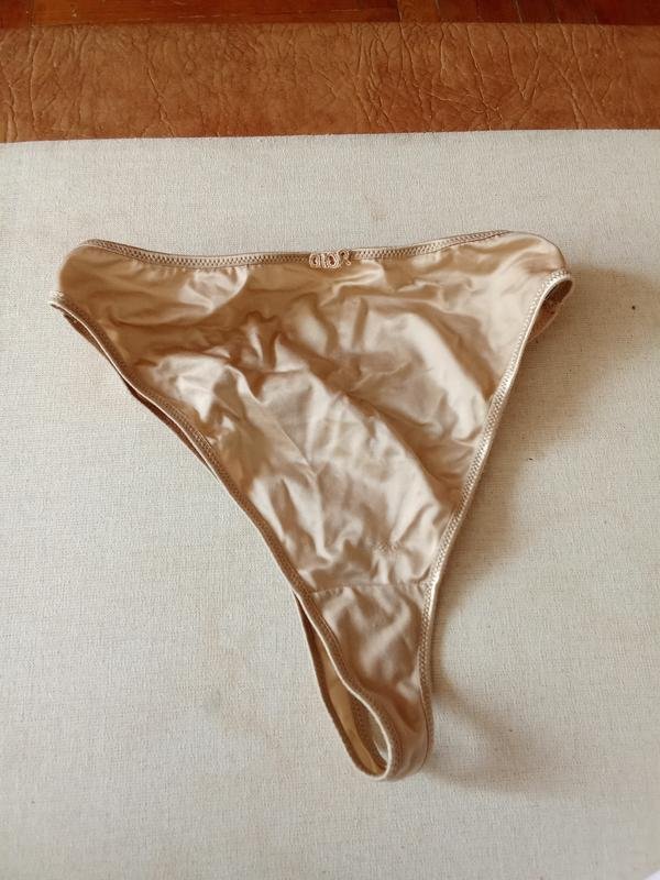 Women Christian Dior Panties Gold S