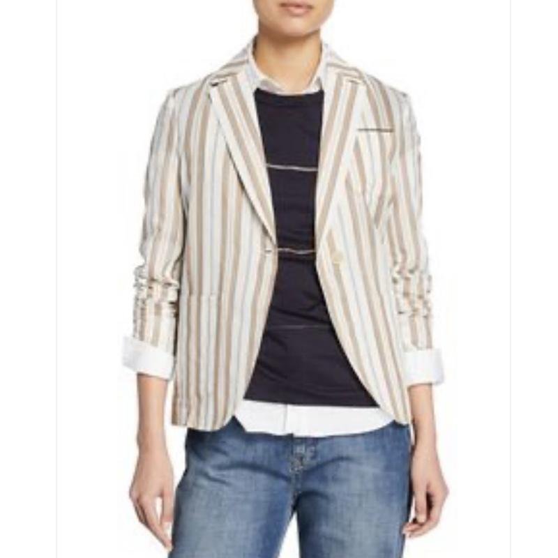 Femme Bogner Blazer Beige Lin M