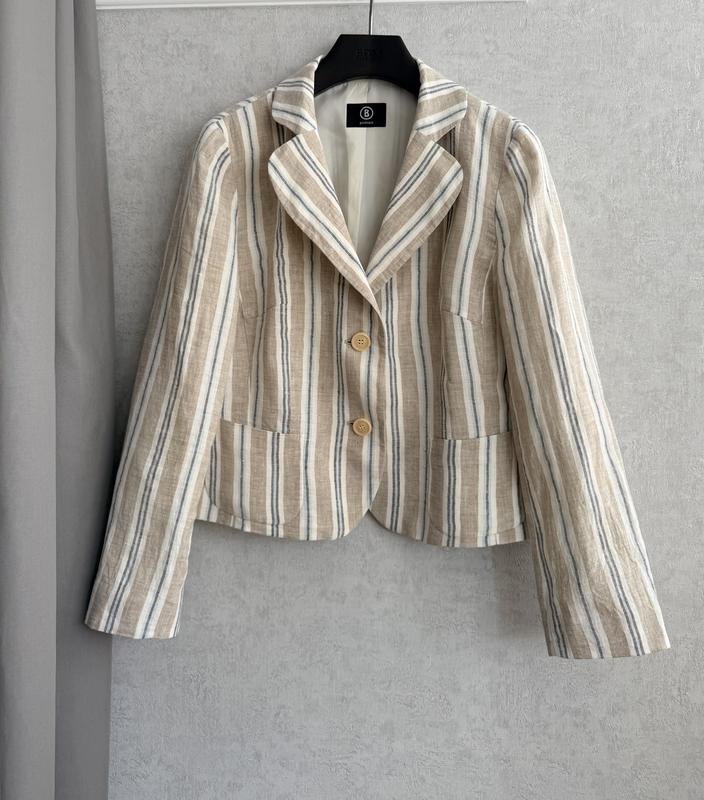 Femme Bogner Blazer Beige Lin M