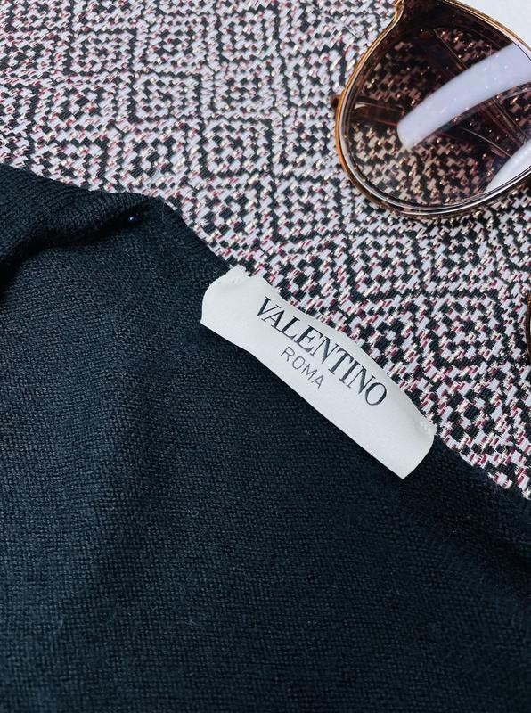 Женский Valentino Джемпер Чёрный Шерсть ХS