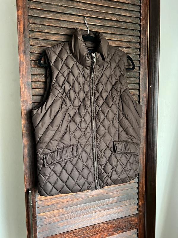 Damen Tommy Hilfiger Weste Braun M