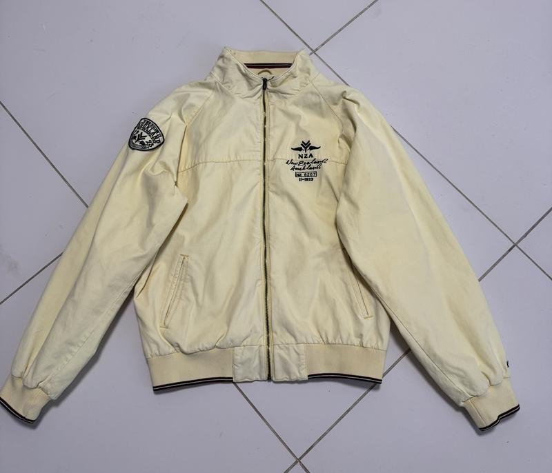 Homme Gant Veste Jaune XL