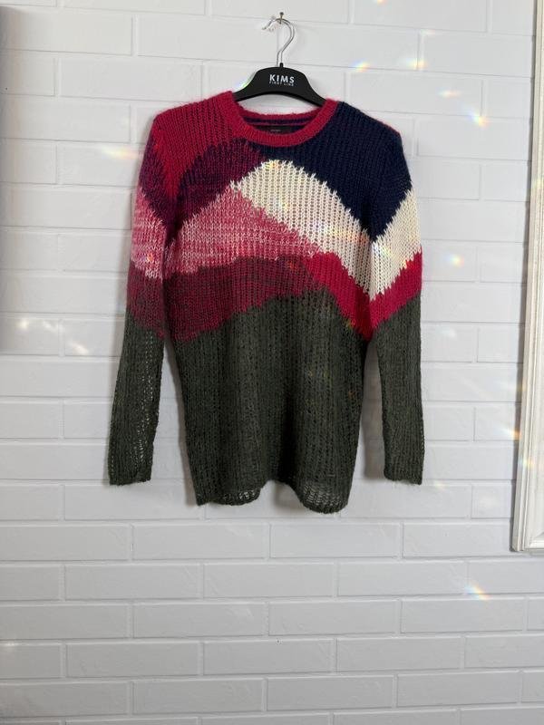 Damen Diesel Pullover Mehrfarbig Wolle XS
